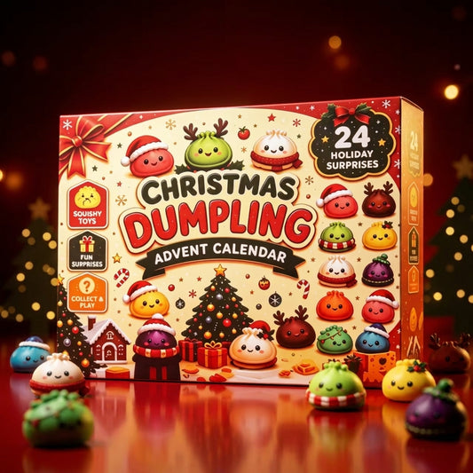 Christmas Countdown Dumpling Calendar
